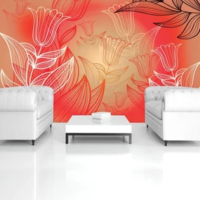 Fototapet - Flori (254x184 cm)