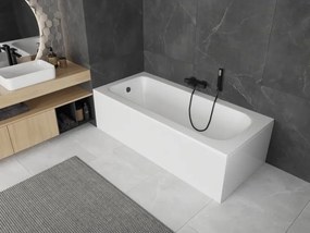 Mexen Vega cadă dreptunghiulară 180 x 80 cm cu carcasă, albă - 55011808000X
