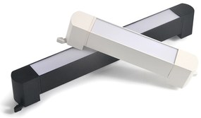 Proiector LED Tip Banda, 10W, 4000K Lumina Neutra, Directionabil Pe Sina Monofazata, Alb