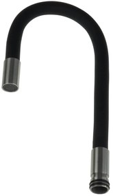 Pipa flexibila pentru baterie bucatarie Deante Luno negru inox Negru/Inox
