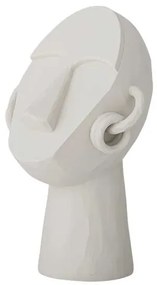 Decoratiune albă din polirășină 25 cm Luelle Bloomingville