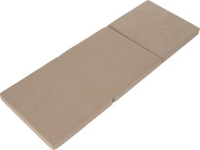 Saltea pliabilă, spumă, 65x180, bej, LEVI 65