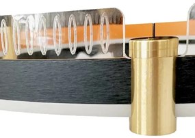 Lustră LED dimabilă pe cablu LED/80W/230V 3000-6500K + telecomandă