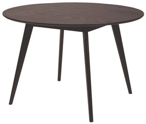 Masă de dining Rowico YuRAi , ∅ 115 cm, negru