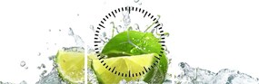 Tablou - Limes (cu ceas) (90x30 cm)