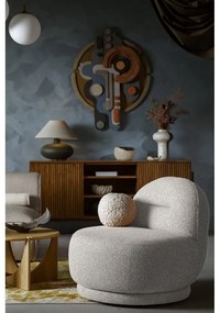 Fotoliu gri deschis Ovo – Miuform