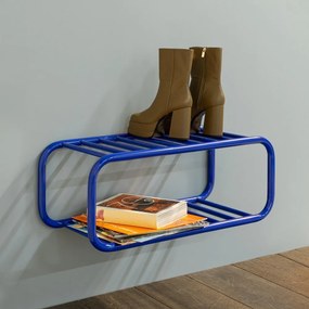 Pantofar albastru suspendat din metal 72x28x35 cm Retro – Spinder Design