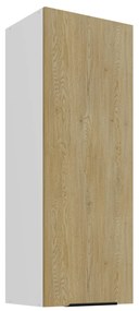 Dulap superior de bucătărie Carminia 40 G-108 1F (stejar cremona + alb). 1128074