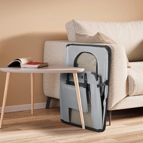Deuba Geanta portabila pentru caini XXL 90x61x65cm - gri