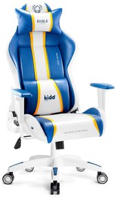 Scaun de gaming Diablo X-One 2.0 Kids: Aqua Blue