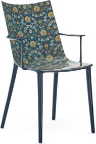 Scaun HHH „Impresie grafică”, variantă multiplă - Kartell Culoare: Albastru/ocru inchis