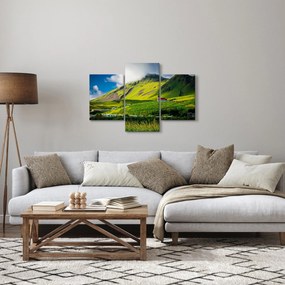 Tablou cu peisaj montan (90x60 cm)
