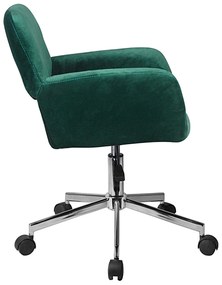 Scaun de birou Odalis (Verde închis). 1069470