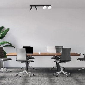 Spot SIRIO 4xG9/25W/230V negru