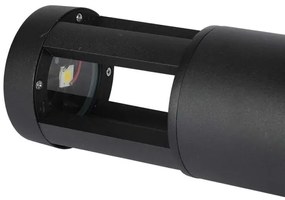 Lampă LED de exterior LED/10W/230V 25cm 6400K IP65 neagră