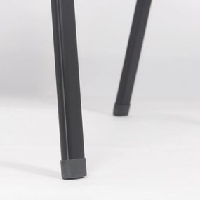 Scaun conferință negru HRC 600 din mesh respirabil cu cadru metalic stivuibil