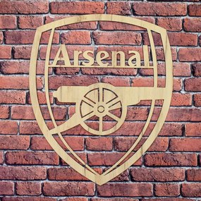 DUBLEZ | Logo din lemn al clubului de fotbal - Arsenal