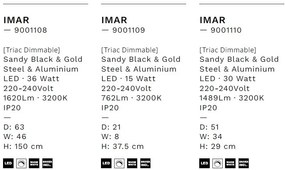 Plafoniera LED design modern IMAR