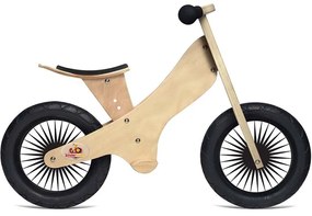 Bicicleta de echilibru fara pedale Retro Naturel, +3 ani - Kinderfeets
