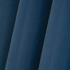 Draperie albastră din catifea reiată 140x260 cm Merely – Casa Selección