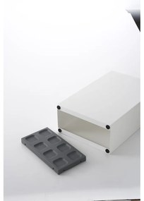 Suport pentru umbrele metalic Yamazaki Smart, alb