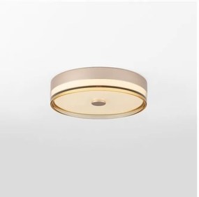 Plafoniera LED HELIOS auriu champagne D-40cm
