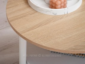 Măsuță de cafea Randolf S (sonoma + alb). 1111696