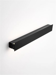 Aplica LED iluminat ambiental perete exterior IP65 PATH negru, 51cm