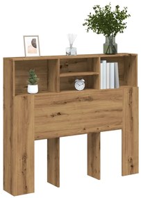 vidaXL Tăblie pat/dulap, lemn artizanal 120x19x103,5 cm lemn prelucrat