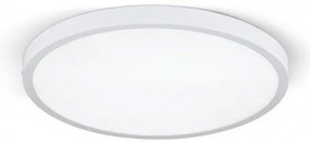 Plafoniera LED moderna design slim Lero 60cm alba