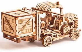 Puzzle 3D din lemn stivuitor