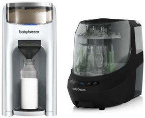 Pachet BebeStart 17 - Espressor Formula Pro Advanced All White + Bottle Washer Pro Black