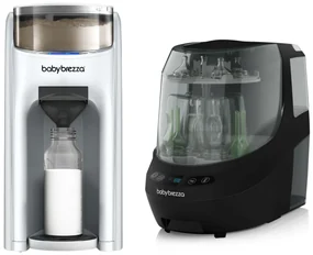 Pachet BebeStart 17 - Espressor Formula Pro Advanced All White + Bottle Washer Pro Black