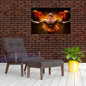 Tablou - Putera de bărbat (90x60 cm)