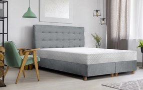 Saltea SuperOrtopedica Green Future KONFORTA Max Plus 25 cm, 140x200x25cm, Spuma poliuretanica elastica, Husa detasabila, lavabila, matlasata, hipoalergenica, Reversibila, Ferma