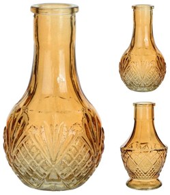 Vaza Victoria din sticla portocalie 12 cm - modele diverse