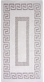 Covor din bumbac Vitaus Versace, 100 x 150 cm, taupe