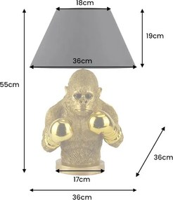 Lampa de masa KING APE 55cm