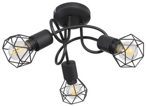 Brilagi - Lustră aplicată CAGE 3xE14/40W/230V