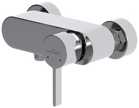 Baterie dus Cersanit Luvio, crom lucios