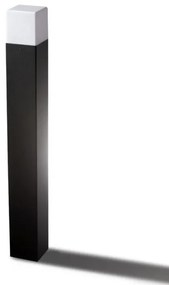 Stalp de iluminat exterior modern IP54 SORANO H-70cm negru