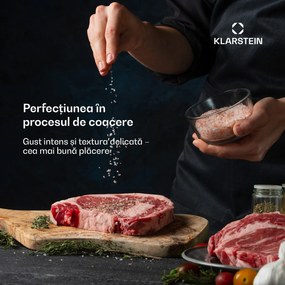 Klarstein Steakhouse dulap frigorific de maturare a cărnii Steakhouse, 88 L, antibacterian, LED, control tactil, control umiditate