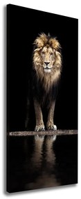 Imprimare tablou canvas Portret de un leu