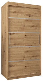 Dulap de haine 120 cm Verika 1 120 (stejar artisan). 1063686