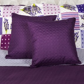 Cuvertură de pat 4Home Doubleface, violet/violetdeschis, 220 x 240 cm, 2x 40 x 40 cm