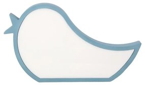 Lampă de masă pentru copii BIRD LED/12W/230V albastră