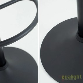 Set 2 scaune bar pivotante, tapiterie microfibra Modena maro vintage A-37937 VC