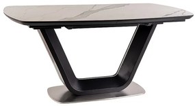 Masa de bucaterie Avery II 160 × 90 cm, neagra