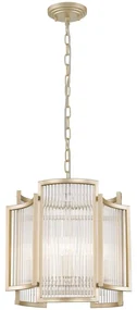 Lustră pe lanț Zuma Line P0528-03A-V6AC SERGIO 3xE14/60W/230V auriu