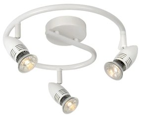 Lucide 13955/14/31 - Lampa spot LED CARO-LED 3xGU10/5W/230V alba